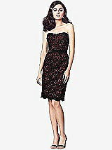 Front View Thumbnail - Claret & Black Dessy Collection Style 2911