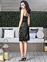 Rear View Thumbnail - Mocha & Black Dessy Collection Style 2911
