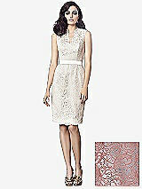 Alt View 1 Thumbnail - Platinum & Rose Dessy Collection Style 2912