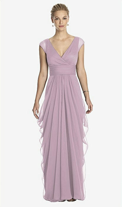 lela rose purple dress Lela Rose Purple Floral Dress and Staud Sadie Bag