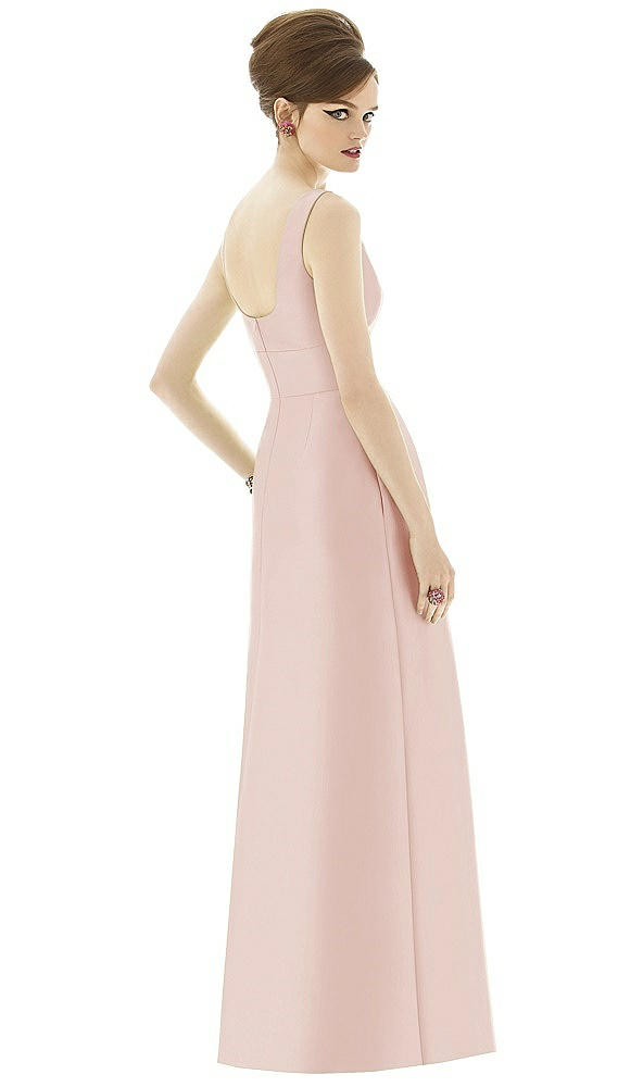 Back View - Blush Alfred Sung Style D655