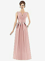 Front View Thumbnail - Rose Alfred Sung Style D655