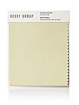 Front View Thumbnail - Butter Yellow Satin Twill Swatch