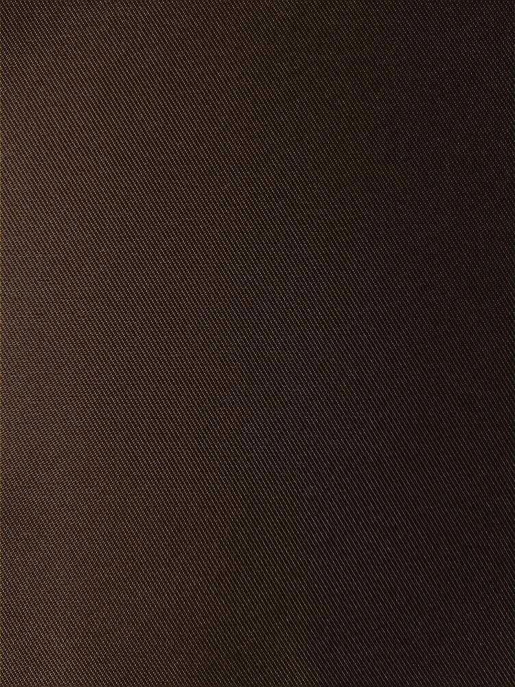 Front View - Espresso Satin Twill Fabric by the Yard
