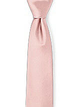 Front View Thumbnail - Rose Matte Satin Neckties by After Six