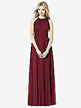 Front View Thumbnail - Cabernet After Six Bridesmaid Dress 6704