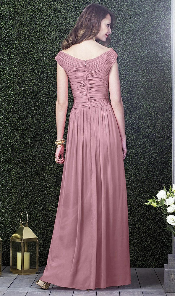 Back View - Dusty Pink Dessy Collection Style 2919