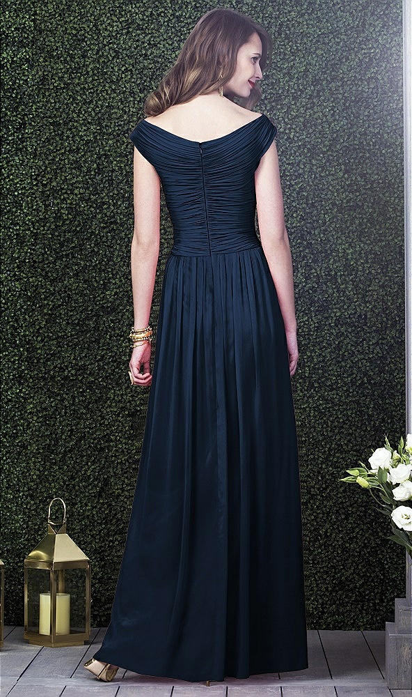 Back View - Midnight Navy Dessy Collection Style 2919