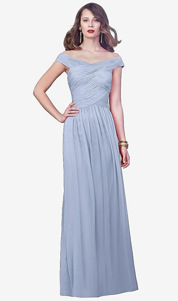 Front View - Sky Blue Dessy Collection Style 2919
