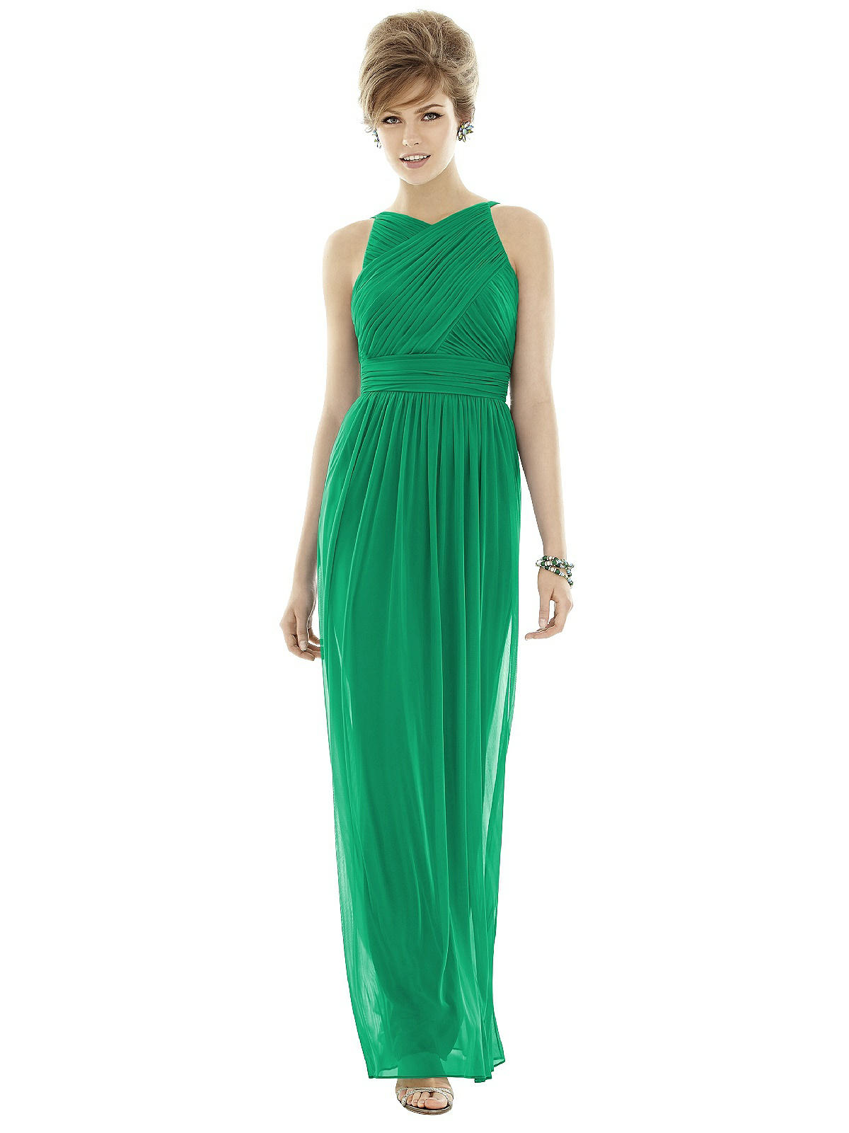 Alfred Sung Style D692 In Pantone Emerald | The Dessy Group