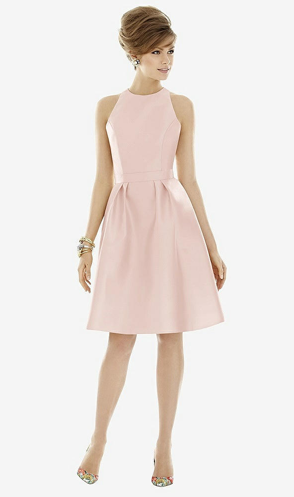 Front View - Blush Alfred Sung Style D696