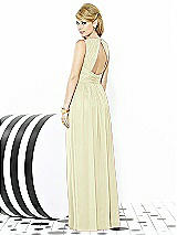 Rear View Thumbnail - Butter Yellow After Six Bridesmaid Dress 6709