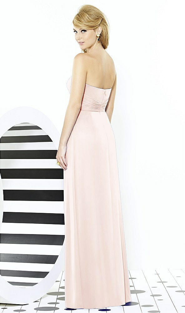 Back View - Blush After Six Bridesmaid Dress 6713