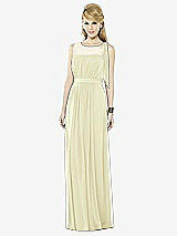Front View Thumbnail - Butter Yellow After Six Bridesmaid Dress 6714