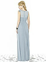 Rear View Thumbnail - Mist After Six Bridesmaid Dress 6714