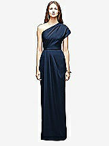 Front View Thumbnail - Midnight Navy Lela Rose Bridesmaid Dress LR217