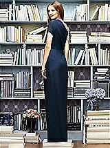 Rear View Thumbnail - Midnight Navy Lela Rose Bridesmaid Dress LR217