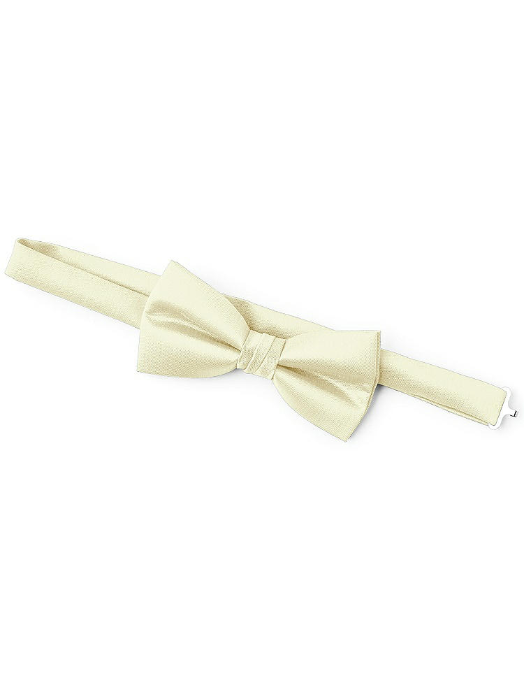 Back View - Butter Yellow Classic Yarn-Dyed Bow Ties by After Six