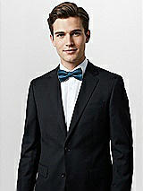 Alt View 1 Thumbnail - Atlantic Blue Classic Yarn-Dyed Bow Ties by After Six