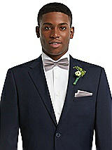 Alt View 2 Thumbnail - Cashmere Gray Classic Yarn-Dyed Bow Ties by After Six