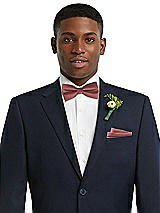 Alt View 2 Thumbnail - English Rose Classic Yarn-Dyed Bow Ties by After Six