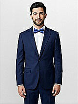 Front View Thumbnail - Sapphire Classic Yarn-Dyed Bow Ties by After Six