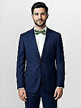 Front View Thumbnail - Vineyard Green Classic Yarn-Dyed Bow Ties by After Six