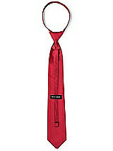 Rear View Thumbnail - Flame Classic Yarn-Dyed Pre-Knotted Neckties by After Six