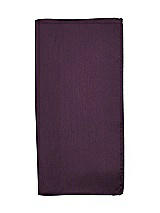 Rear View Thumbnail - Aubergine Classic Yarn-Dyed Pocket Squares by After Six