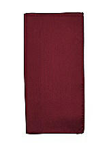 Rear View Thumbnail - Cabernet Classic Yarn-Dyed Pocket Squares by After Six