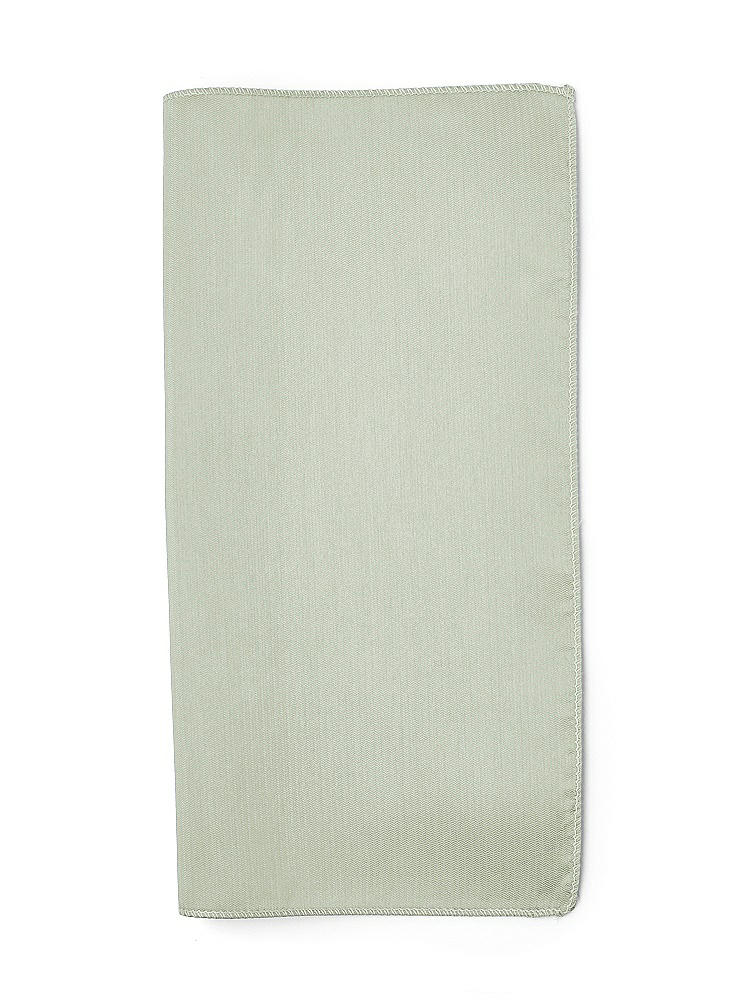 Back View - Celadon Classic Yarn-Dyed Pocket Squares by After Six