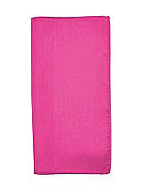 Rear View Thumbnail - Fuchsia Classic Yarn-Dyed Pocket Squares by After Six