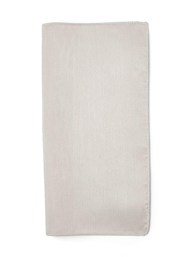 Back View - Oyster Classic Yarn-Dyed Pocket Squares by After Six