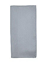 Rear View Thumbnail - Platinum Classic Yarn-Dyed Pocket Squares by After Six