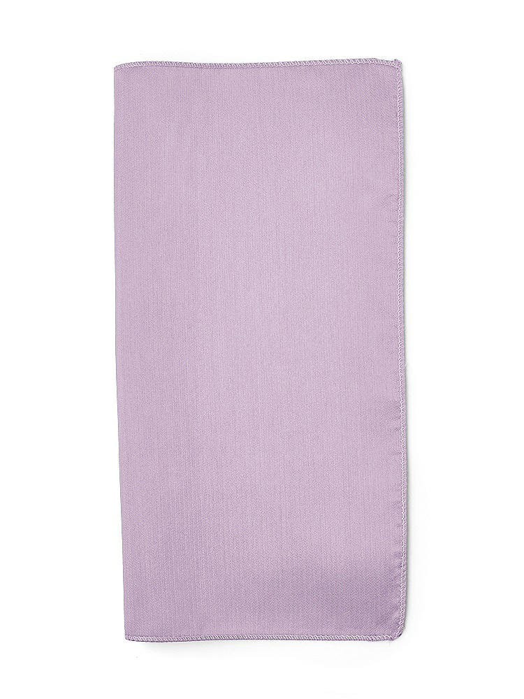 Back View - Pale Purple Classic Yarn-Dyed Pocket Squares by After Six