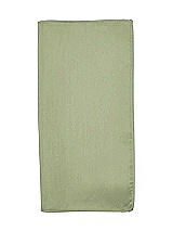 Rear View Thumbnail - Sage Classic Yarn-Dyed Pocket Squares by After Six