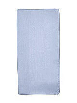 Rear View Thumbnail - Sky Blue Classic Yarn-Dyed Pocket Squares by After Six