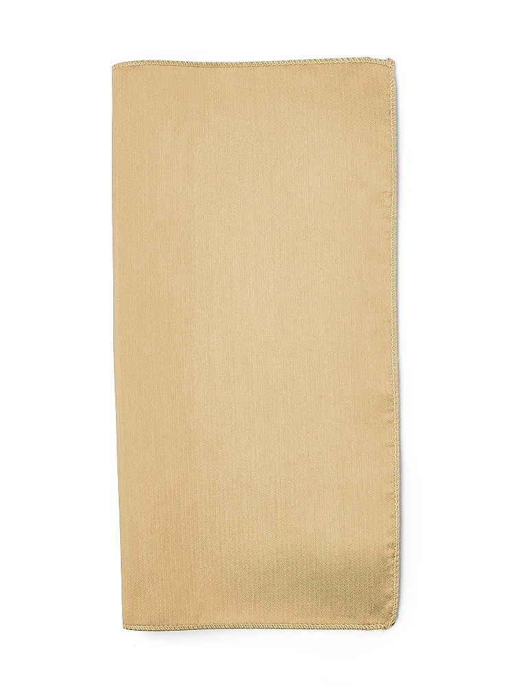 Back View - Venetian Gold Classic Yarn-Dyed Pocket Squares by After Six
