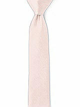 Rear View Thumbnail - Pearl Pink Yarn-Dyed Narrow Ties by After Six