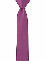 Rear View Thumbnail - Radiant Orchid Yarn-Dyed Narrow Ties by After Six