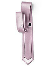 Side View Thumbnail - Suede Rose Yarn-Dyed Narrow Ties by After Six