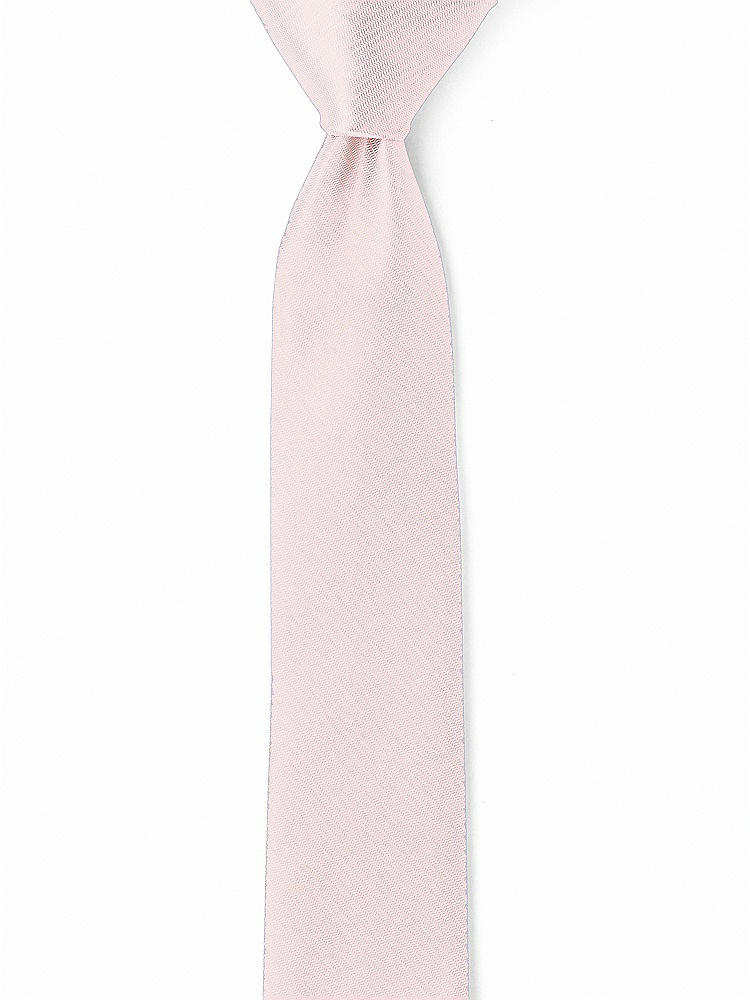 Back View - Ballet Pink Yarn-Dyed Narrow Ties by After Six