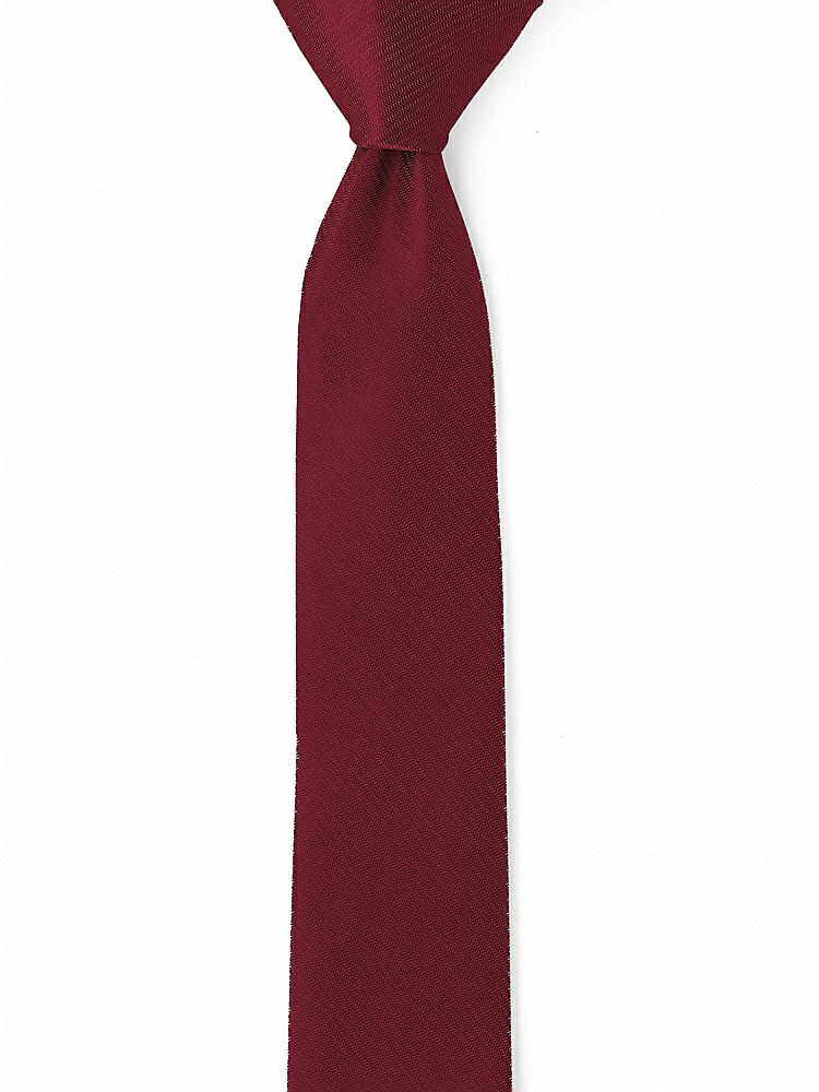 Back View - Cabernet Yarn-Dyed Narrow Ties by After Six