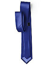Side View Thumbnail - Cobalt Blue Yarn-Dyed Narrow Ties by After Six