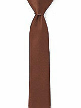Rear View Thumbnail - Cognac Yarn-Dyed Narrow Ties by After Six