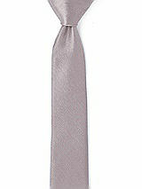 Rear View Thumbnail - Cashmere Gray Yarn-Dyed Narrow Ties by After Six