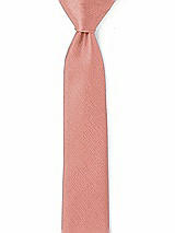 Rear View Thumbnail - Desert Rose Yarn-Dyed Narrow Ties by After Six