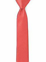 Rear View Thumbnail - Perfect Coral Yarn-Dyed Narrow Ties by After Six