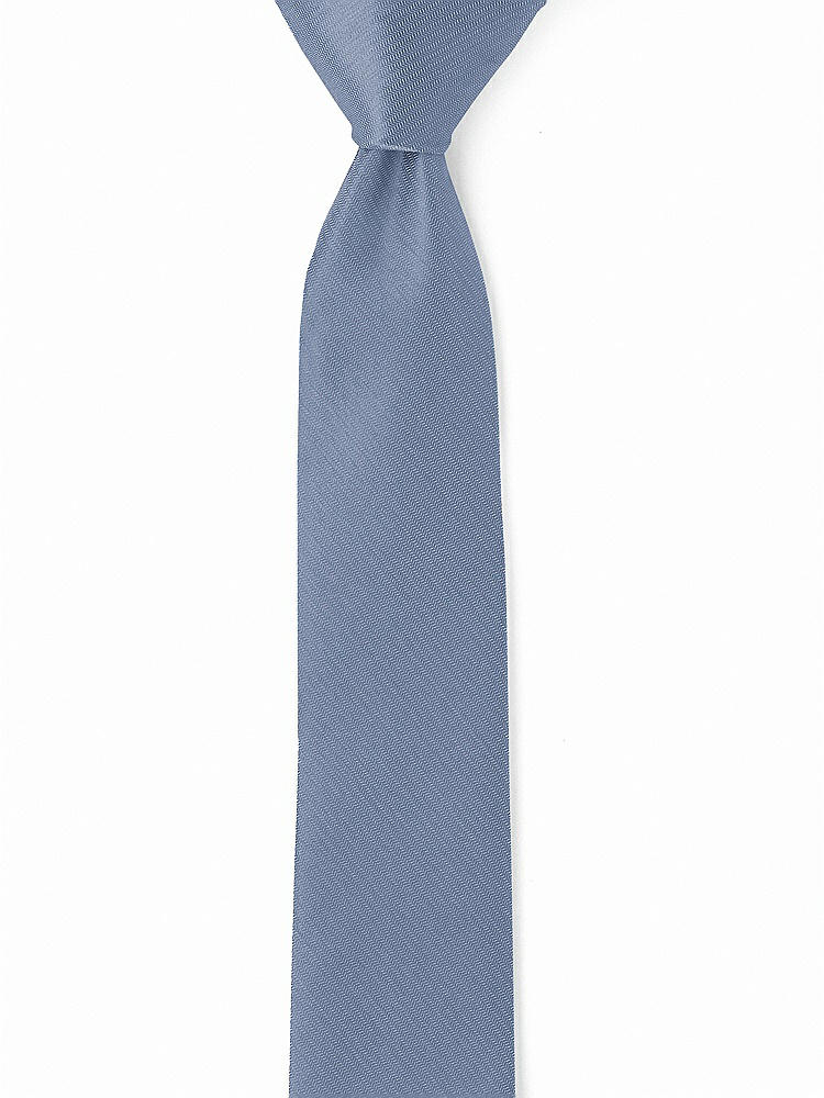 Back View - Larkspur Blue Yarn-Dyed Narrow Ties by After Six