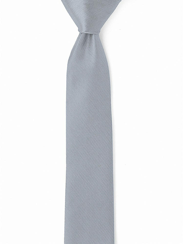 Back View - Platinum Yarn-Dyed Narrow Ties by After Six
